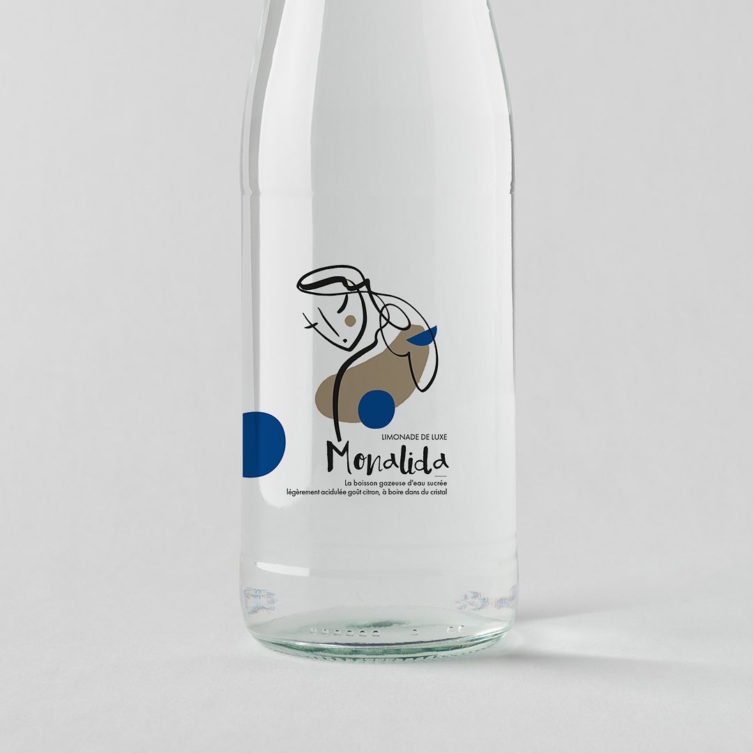 La limo qui se boit dans du cristal !Création de l’identité de marque.-#limonade #luxe #bulles #identitydesign #brandidentity #design #graphicdesign #agencedecommunication #creative #agency #artdirector #print #packaging #digital